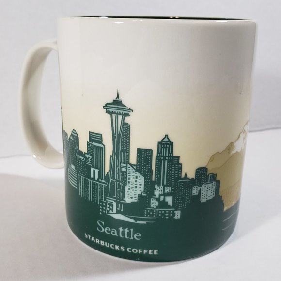 Starbucks 2012 16oz Seattle Coffee Mug - Picture 2 of 4
